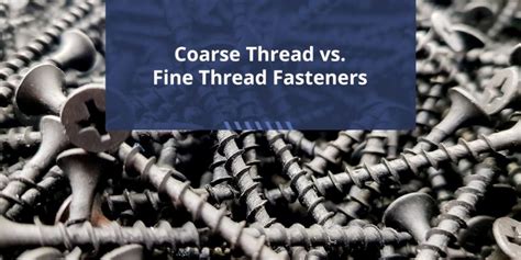 this test screws me harder than|finely threaded bolts vs coarse.